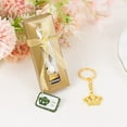 thumbnail image 4 of BalsaCircle 5 Gold 3 in Metal Princess Crown Keychains Gift Box Thank You Tags Party Events Decorations, 4 of 8