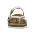 CUSHONARE Women's Luna Cork Footbed Sandal Wth Comfort - | Cork Footbed Sandals