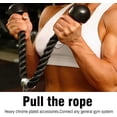 thumbnail image 4 of Tricep Rope, Heavy Duty Nylon Tension Pull Down Cable Attachment Rope with Solid Rubber Ends for Gym Fitness Trainning-, 4 of 8
