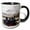Black/White, variant on 3drose, Norway, Spitsbergen, Kings Bay, Coal Train - Eu21 Cmi0179 - Cindy Miller Hopkins, 11oz Mug