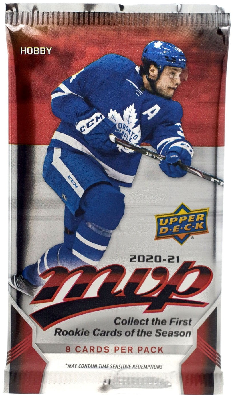 NHL 2020-21 MVP Hockey Trading Card HOBBY Pack (8 Cards) - Walmart.com