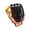 Orange, variant on DPTALR Baseball Gloves PVC Thickened Softball Gloves Children's Juvenile Full Inside And Outside Field Pitcher Catcher Catching Training