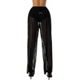 thumbnail image 4 of HAHDAXIA Pantalon à Volants en Maille Transparente pour Femmes, Bas de Bikini, Couverture, 4 of 6