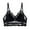 Black, variant on Bra Women Summer No Steel Ring French Open Back U Shaped Backless Thin Bud Underwear for Self Confidence and All Day Comfort Pink XL