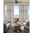 thumbnail image 3 of Vintage Botanical Black Out Curtains 84 Inch Long for Living Room, Herb on Beige Leaves Retro Country Blackout Curtain Shade Thermal Insulated Window Curtains Grommet Drapes 42"x84" 2 Panels, 3 of 8