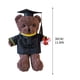 thumbnail image 2 of Class Of 2023 Graduation Stuffed -Bear In Black Cap, 11.8 Inches Graduation Gradua, 2 of 3