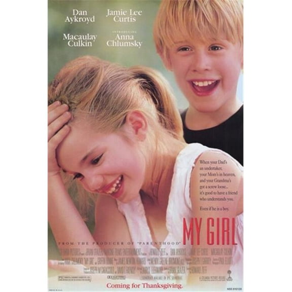 My Girl Movie Poster - 11 x 17 in.