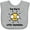 AC-Heather Grey, variant on Inktastic Pap Pap's little Sunshine Boys or Girls Baby Bib