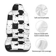thumbnail image 5 of Pofeuu Doodle Cute Cat Print Automotive Car Seat Covers Flat Cloth Full Set Seat Covers,Car Seat Covers front seats for Cars Trucks and SUVs(Two packs), 5 of 7