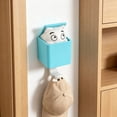 thumbnail image 5 of Cute Pop-up Lucky Cat Decorative Self-adhesive Hook, Punch-free Cartoon Wall Hanger For Keys, Hats And Small Accessories, Household Decor Hook, 5 of 6