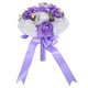 thumbnail image 1 of Raindrops 1Ud Bouquet De Flores Artificiales Moradas Para Novia Y Ambientes Decorativos, 1 of 7