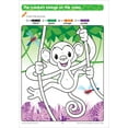 thumbnail image 3 of School Zone Color by Shape Animal Fun Workbook, 3 of 6