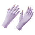 thumbnail image 1 of Gloves Bicycle Uv Protection Ice Silk Elasticity Anti Slip Breathable Colors Accessories, 1 of 8