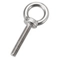 thumbnail image 1 of Elevación Ojal Perno M10 x 60mm Macho Rosca 304 Inoxidable Acero para Colgante, Paquete de 2, 1 of 6