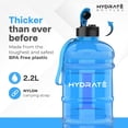 thumbnail image 3 of HYDRATE XL Jug Half Gallon Water Bottle - BPA Free, Flip Cap, Ideal for Gym - Color, 3 of 6