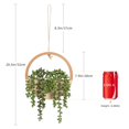 thumbnail image 2 of Plantas colgantes artificiales Floweroyal con cordón, 2 of 7