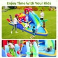 thumbnail image 3 of Neche Large 11-in-1 Inflatable Water Slide Bounce House, 222"x135"x82", 450W Blower, holds up to 5 Kids 3-8, Max Weight 495lbs, Indoor & Outdoor Use, 3 of 11