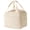 Beige, variant on Lunch Box for Women Insulated Lunch Bag Corduroy Lunch Tote Bags Leakproof Cooler Lunch Case for Travel Work Picnic/Beige