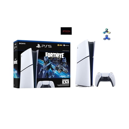 2024 New Sony - Playstation - 5 - Digital - Version- Fortnite Cobalt Star Bundle