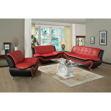 PonLiving Furniture Reclining Sofa Loveseat Chair Set Living Room SET ...