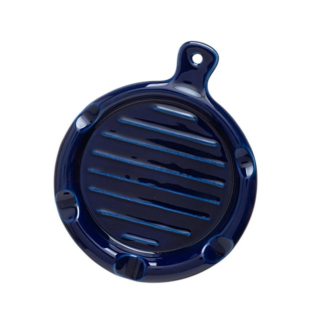 Reposacucharas grande para encimera de cocina Perfecl decoración de Framhouse Azul oscuro