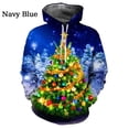 thumbnail image 3 of Sudadera con capucha navideña para hombre y mujer, con estampado 3D de árbol de Navidad, sudadera con capucha, sudadera informal de talla grande, disfraces de fiesta de Navidad, 3 of 5