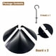 thumbnail image 2 of Injueey Deflector de comedero para pájaros de 19 pulgadas, tipo colgante Circular portátil, reemplazo de árbol, alimentador de animales, Protector, Jardín y Patio Injueey HA064881-01, 2 of 6