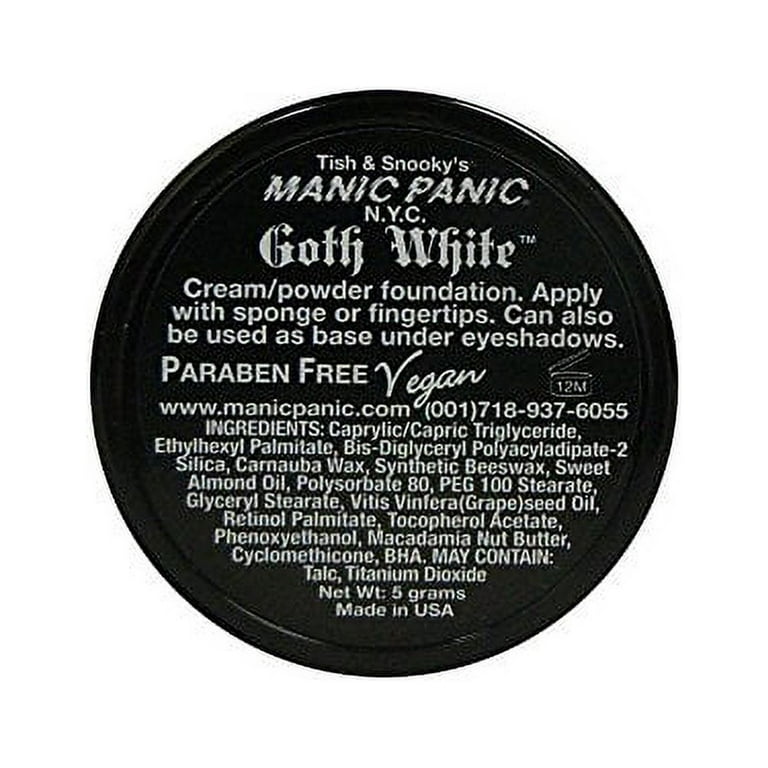 MANIC PANIC Goth White Cream To Powder Foundation