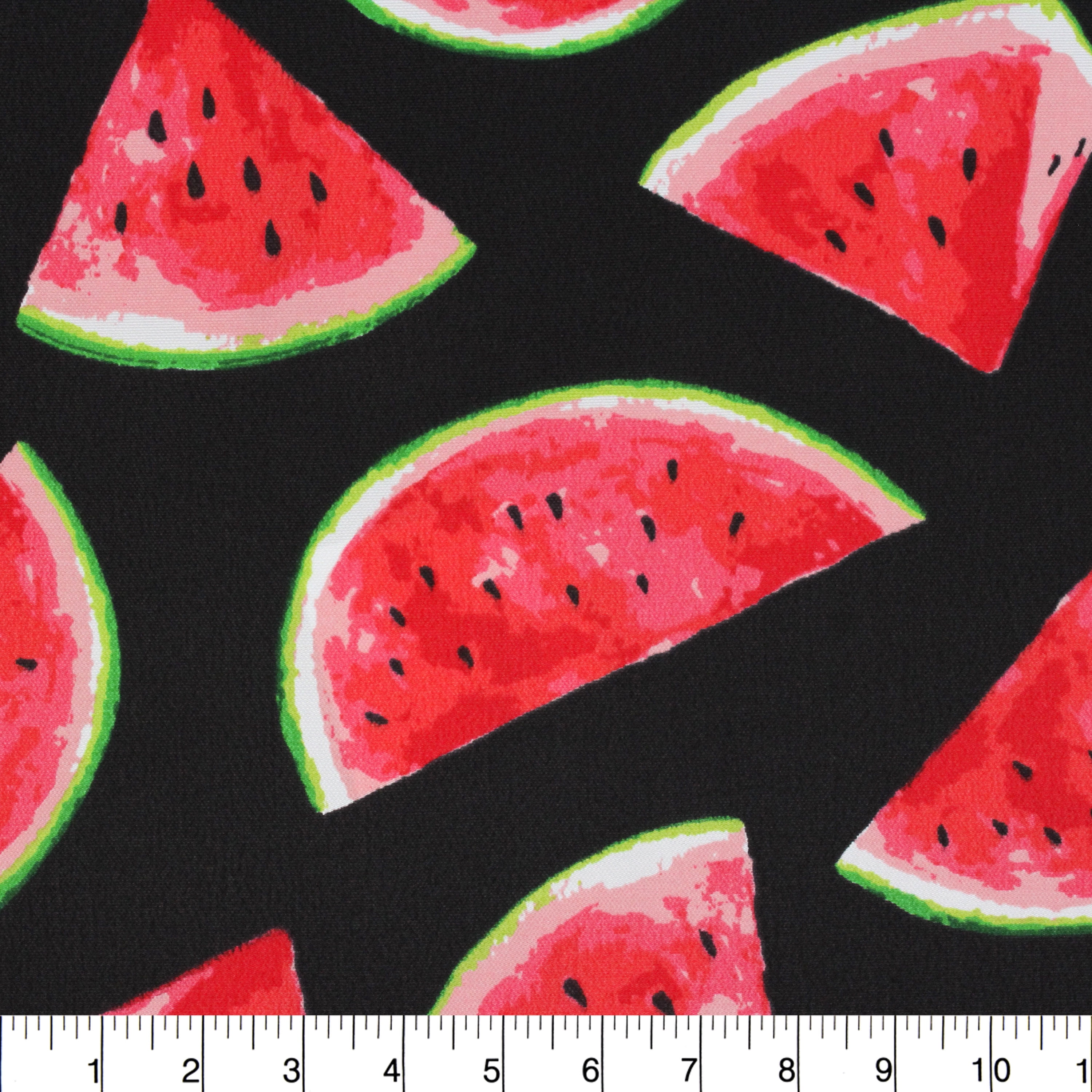Berkshire Home, Watermelon, Color Noir, 100% Polyester 54 inch Width Cut by Yard Indoor/Outdoor Fabric