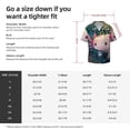 thumbnail image 7 of Fotbe Whimsical Axolotl Fantasy print Short Sleeve Button Down Shirts for Men Casual Summer Beach Wrinkle Free Shirt-XX-Large, 7 of 7