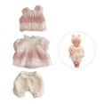 thumbnail image 6 of Handmade Baby Doll Clothes Dress Outfits Costumes Pajamas for 11.8 Inch Dolls Christmas Birthday Gift - Style1, 6 of 6