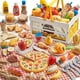 thumbnail image 1 of Juguete de pícnic con paja de trigo Play Food Set Comirth, 83 piezas, 1 of 8