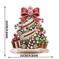 thumbnail image 3 of Halloween Christmas Diamond Art Painting Kit for Adults Acrylic Tabletop Ornament with Stand, Sparkling Resin Diamonds DIY Craft for Home Desk Shelf Decor Gift by OVFUIZ, 3 of 7