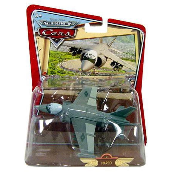 Disney Cars Deluxe Oversized Marco F/AV-18 Jet Diecast Car (Random Package)