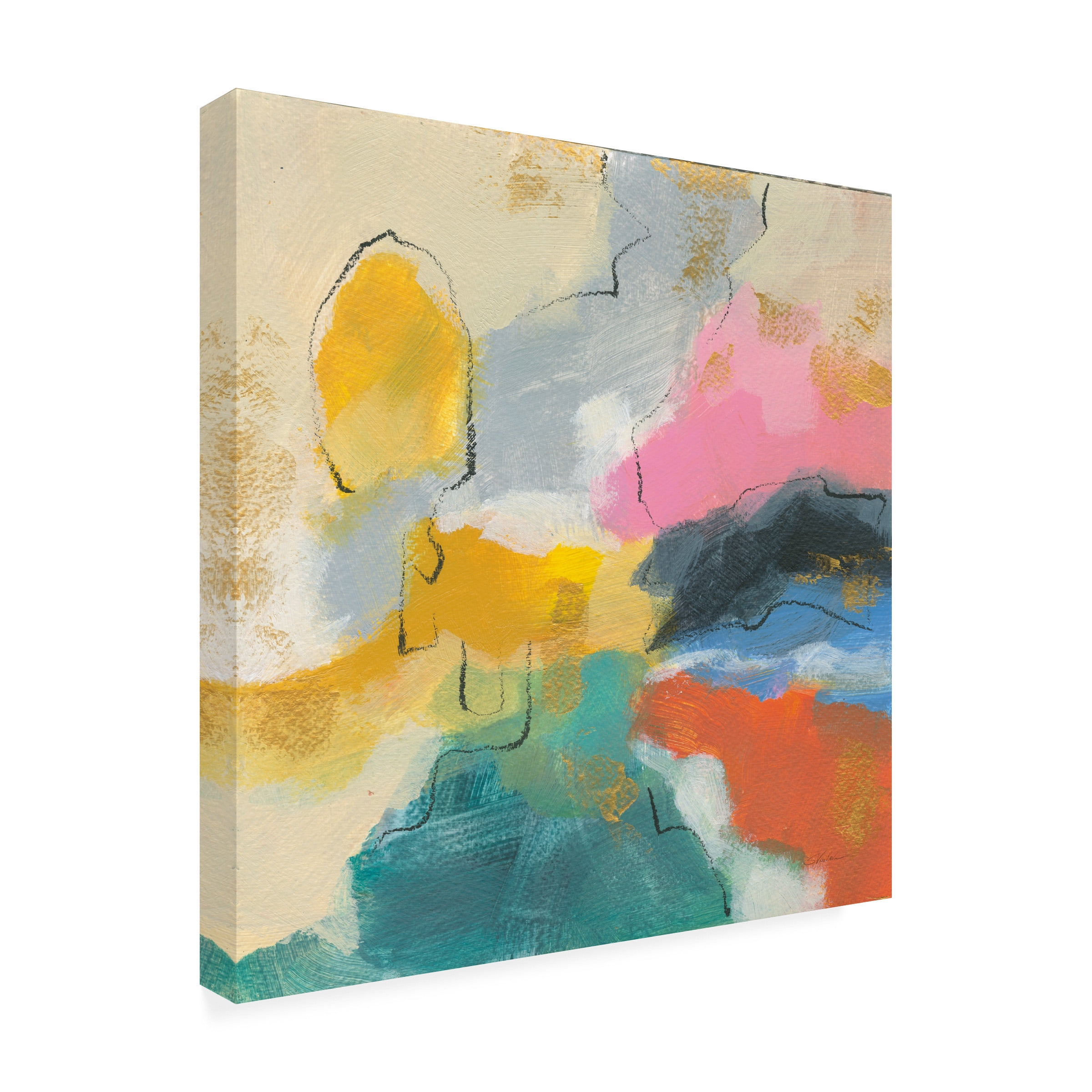 Silvia Vassileva 'Daydream I' Canvas Art