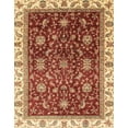 thumbnail image 1 of Ahgly Company Machine Washable Indoor Rectangle Abstract Red Area Rugs, 3' x 5', 1 of 7