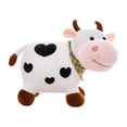 thumbnail image 1 of Lindos juguetes de peluche de becerro muñeca de vaca súper suave muñecos de ganado para niños adornos regalo de cumpleaños ANGGREK Otros, 1 of 8