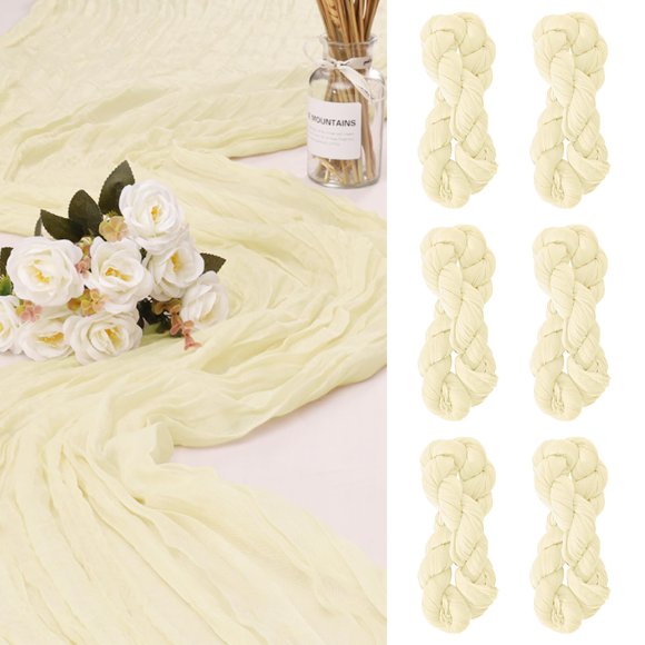 Table Runner KeepShowing, estopilla de 3 m, para bodas navideñas