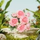 thumbnail image 5 of pstuiky Piedras de cristal para el Día de la Madre 2024: Cuarzo rosa amatista piedra del amor pulida palma piedras preciosas naturales, 5 of 6