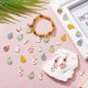 thumbnail image 5 of 60 Pieces Easter Charms Pendant Enamel Egg Rabbit Charm Alloy Enamel Pendants for Jewelry Necklace Earring Making Crafts, 5 of 7