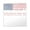 Clear, variant on CafePress - Washington DC American Flag Skyline Sticker - Square Sticker 3" x 3"