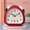 Red, variant on 5.4 Inch Alarm Clock for Bedroom, 7 Music Ringtones, Silent Snooze Night Light