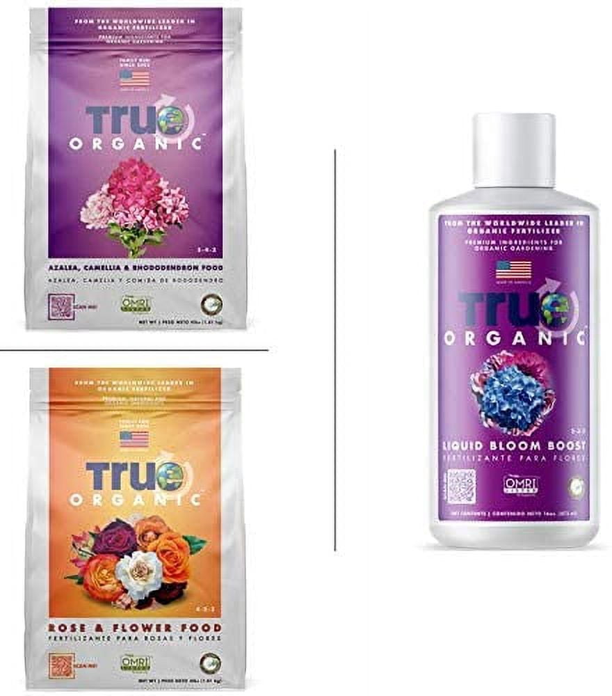 True Organic Rose & Flower Dry Plant Food, 4lbs