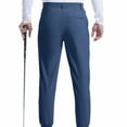 thumbnail image 5 of ADSSDQ Men's Stretch Golf Joggers Pants with Belt Loops Slim Fit Tapered Casual Business Travel Dress Work Sweatpants with Pockets Dark Blue L, 5 of 7