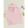 thumbnail image 5 of BemeyourBBs Toddler Baby Girl Boy Swim Cover Up Summer Beach Swimsuit Coverups Newborn Baby Poncho Seashell Pattern Hooded Infant Bathing Suit Cover Up One Piece Swimsuits, 5 of 9