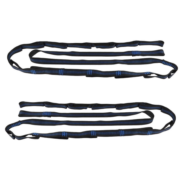 2pcs Hamaca Cuelga Correas de árbol Correa Nylon 14 Lazo Multiusos , DYNWAVEMX Correa del árbol de la hamaca