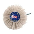 thumbnail image 2 of Cepillo de rueda de nailon para pulir carpintería, cepillo de alambre, juego de cepillo de copa de rueda, herramientas rotativas, cepillo de pulido de grano 400 Sunnimix  Cepillo molinillo polaco, 2 of 8