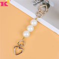 thumbnail image 4 of 2Pcs Pearl Chain Accessories Smooth Imitation Pearl Phone Chain Straps, 4 of 6