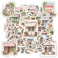 thumbnail image 1 of 35pcs-70pcs Classic Stationery Stickers Retro Shops Stickers Storybook PVC Sticker for Laptops Suitcases Notebooks, 1 of 5