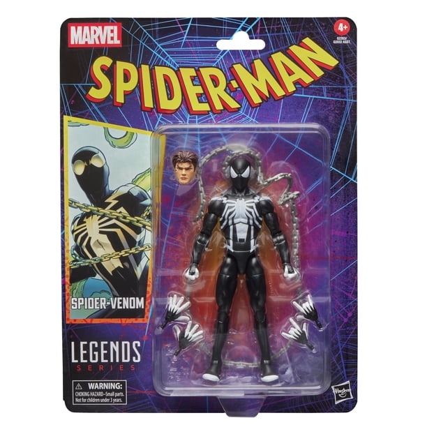 Marvel Legends Series Spider-Venom Retro Cardback Spider-Man
